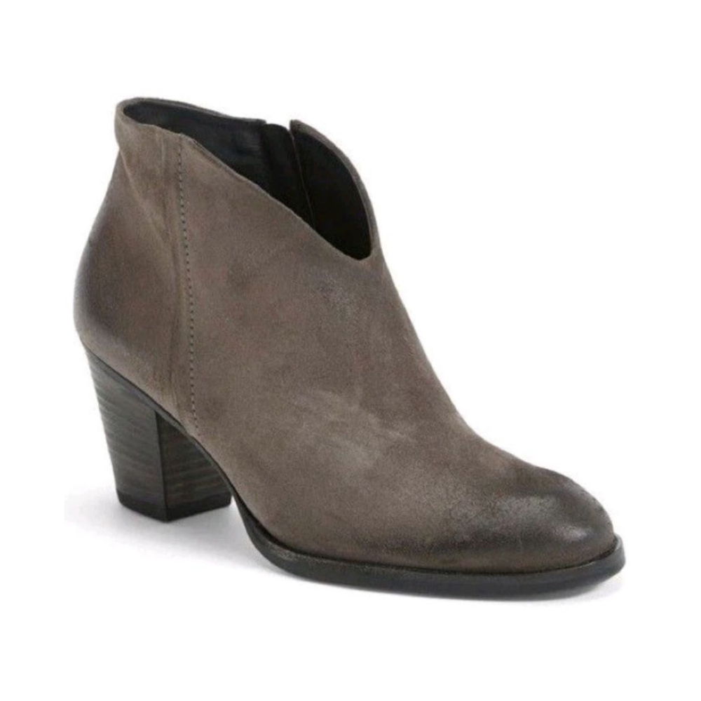 PAUL GREEN‎ Delgado Ankle Boots & Booties $440 Size 8 Gray Suede